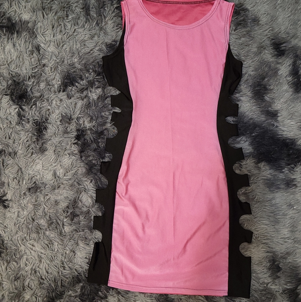 Sexy two toned Mini dress